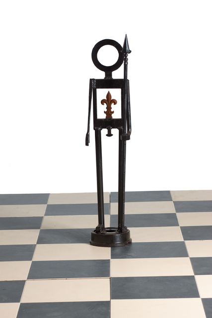 Marvin Avenue Chess Club: sculpture by Hardy Jones