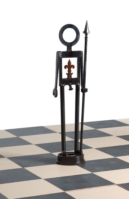 Marvin Avenue Chess Club: sculpture by Hardy Jones