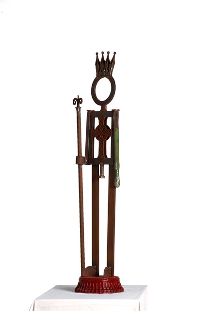 Marvin Avenue Chess Club: sculpture by Hardy Jones