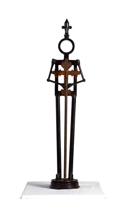 Marvin Avenue Chess Club: sculpture by Hardy Jones