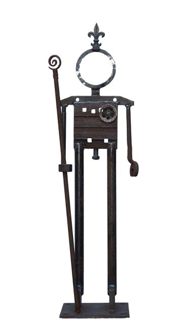 Marvin Avenue Chess Club: sculpture by Hardy Jones