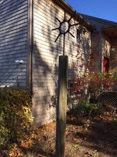 Evans: sculpture by Hardy Jones