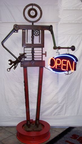 Work in Public: sculpture by Hardy Jones